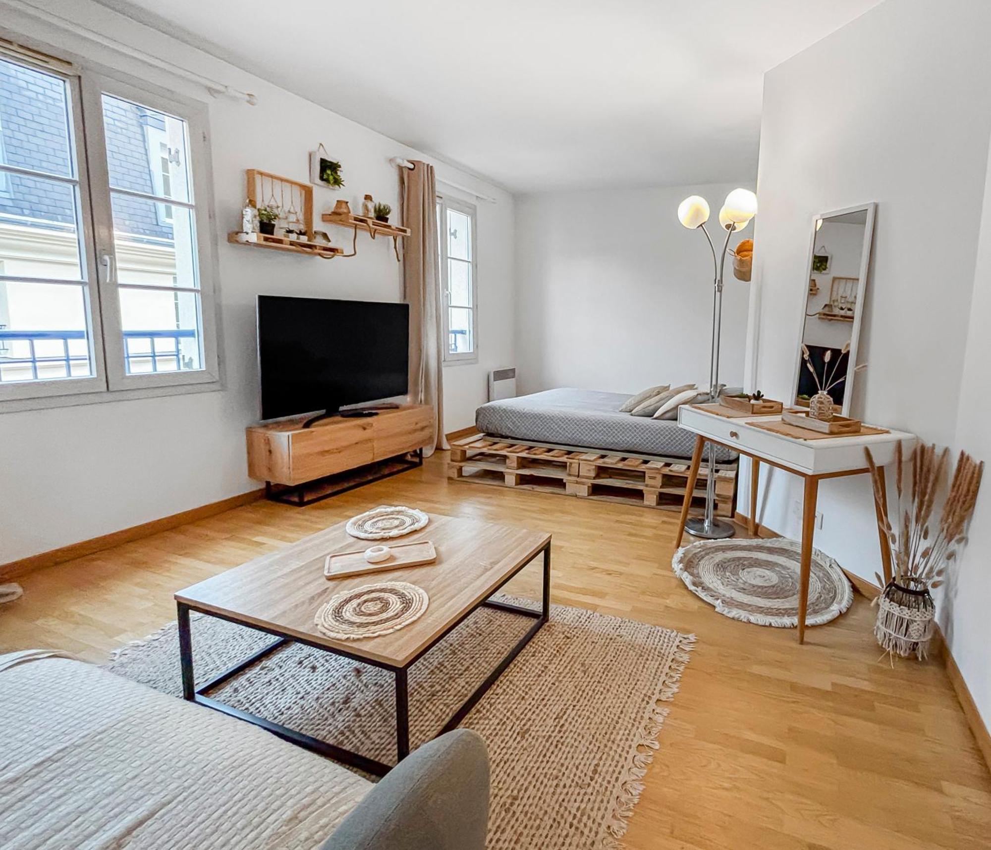 Studio Cosy Avec Smart Tv & Wi-Fi 勒普莱西-罗班松 外观 照片