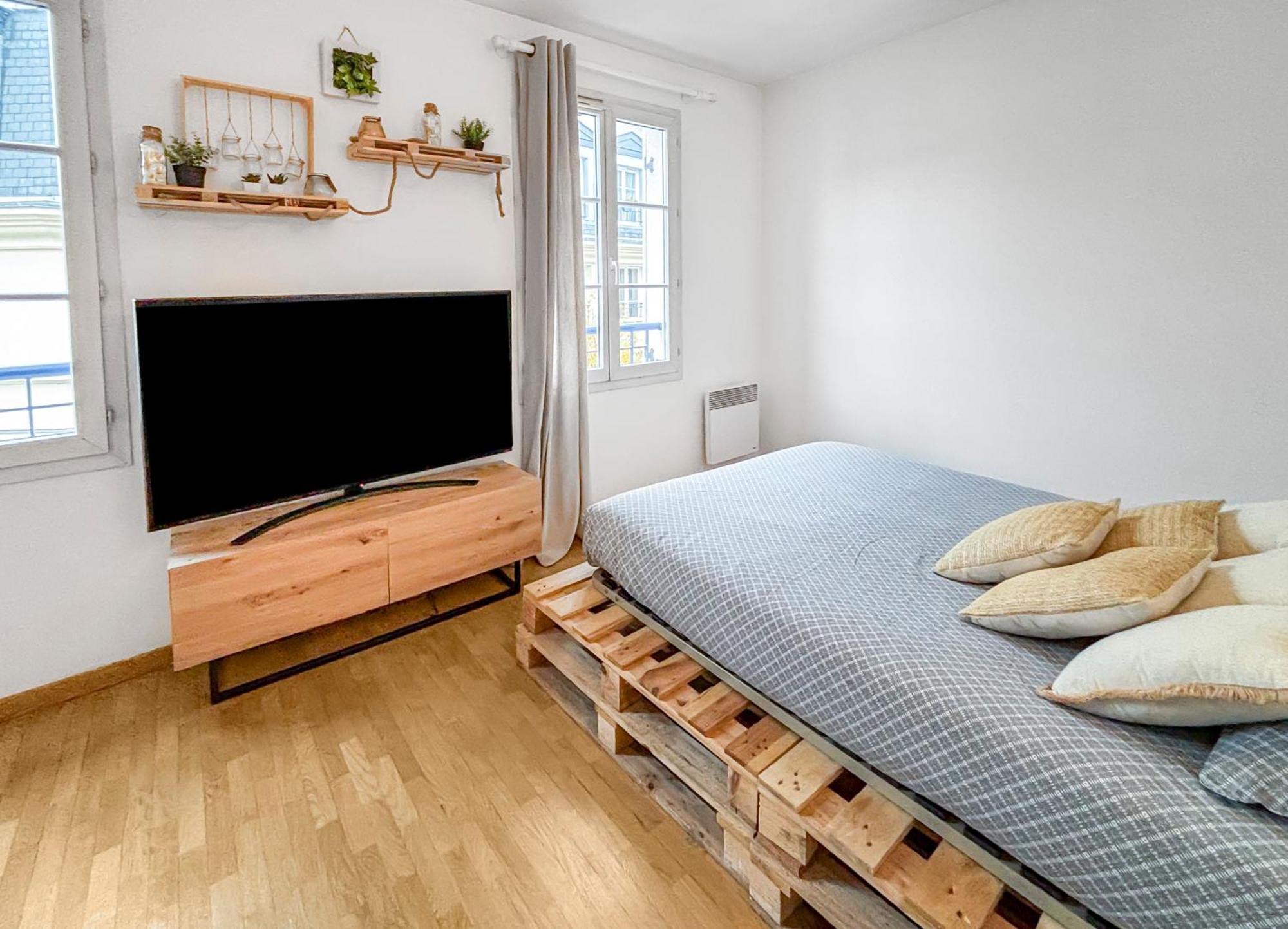 Studio Cosy Avec Smart Tv & Wi-Fi 勒普莱西-罗班松 外观 照片