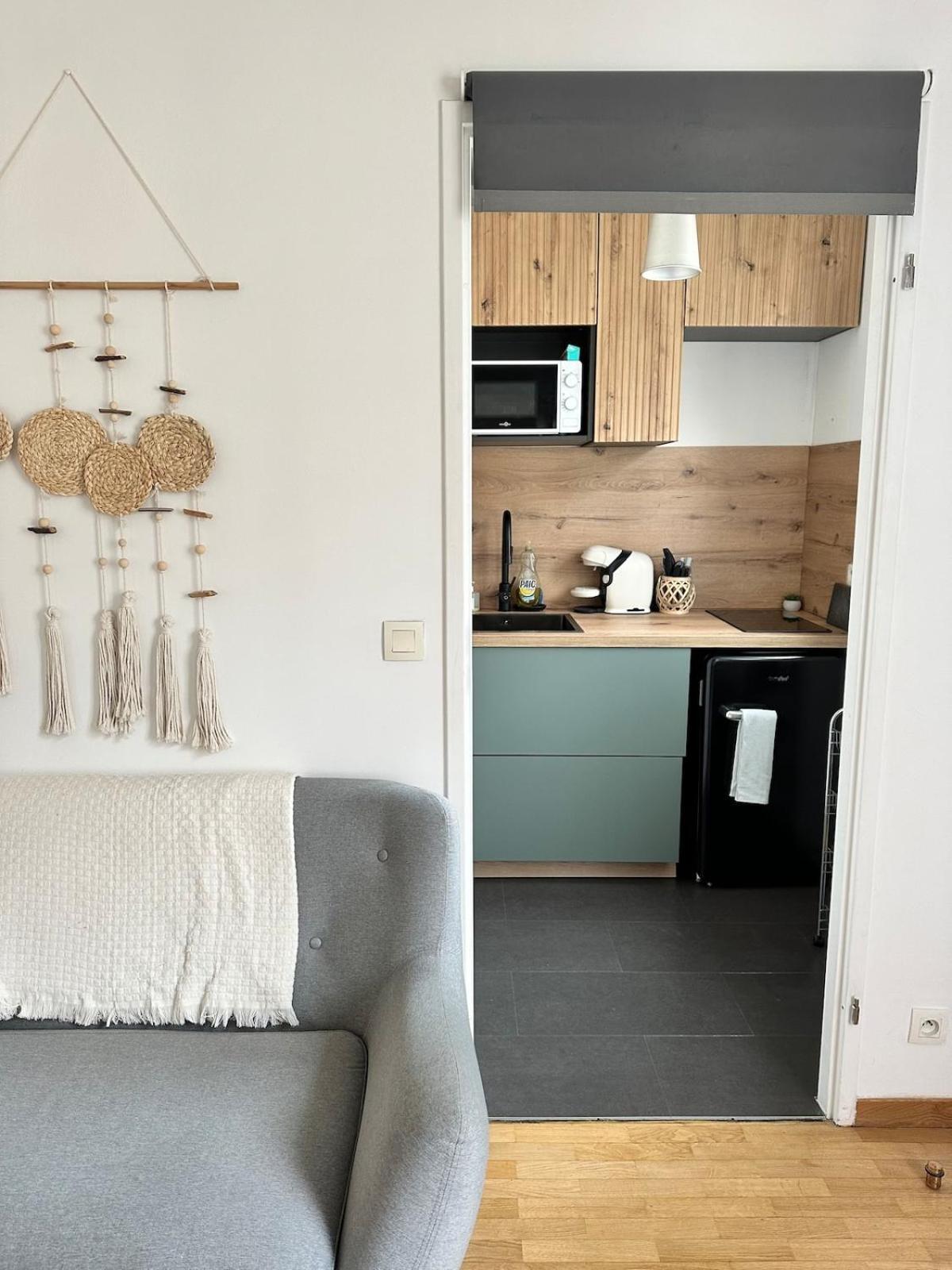 Studio Cosy Avec Smart Tv & Wi-Fi 勒普莱西-罗班松 外观 照片